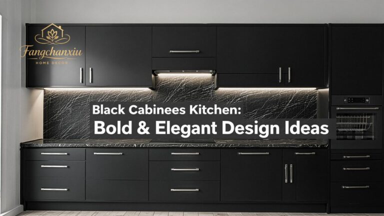 Black Cabinets Kitchen: Bold & Elegant Design Ideas