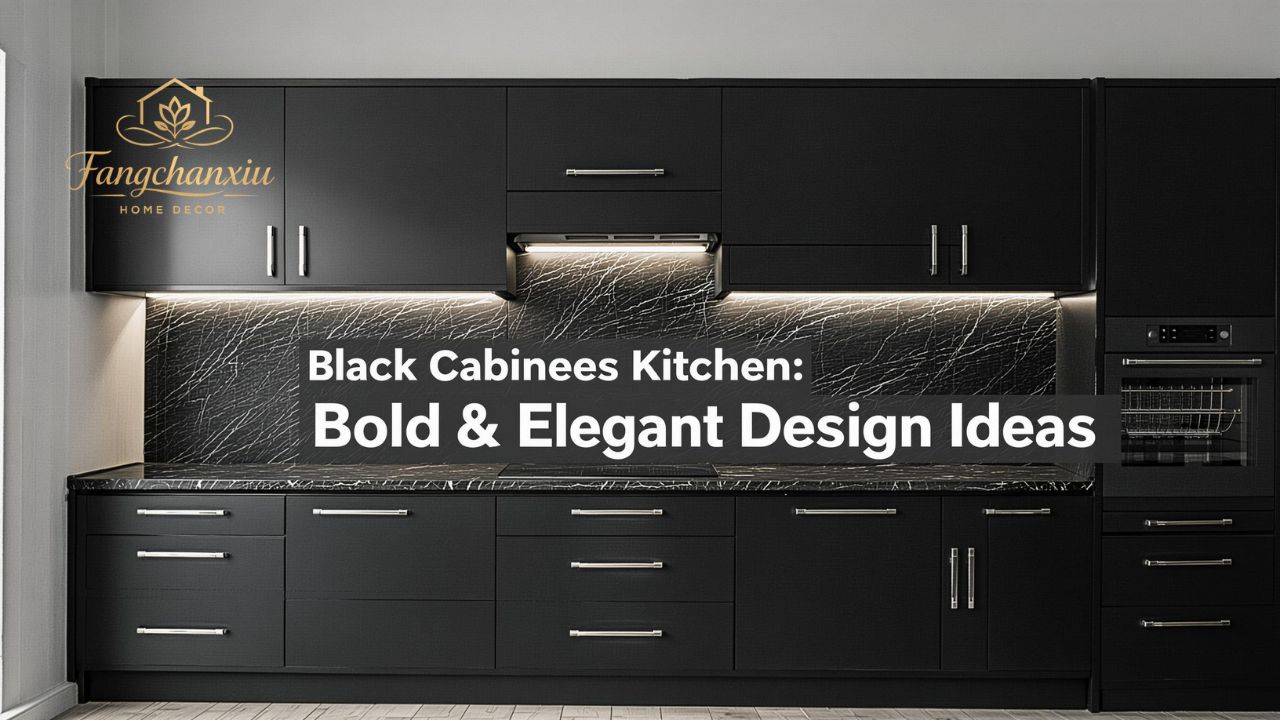 Black Cabinets Kitchen: Bold & Elegant Design Ideas
