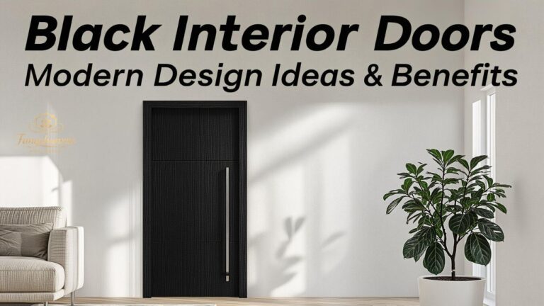 Black Interior Doors: Modern Design Ideas & Benefits