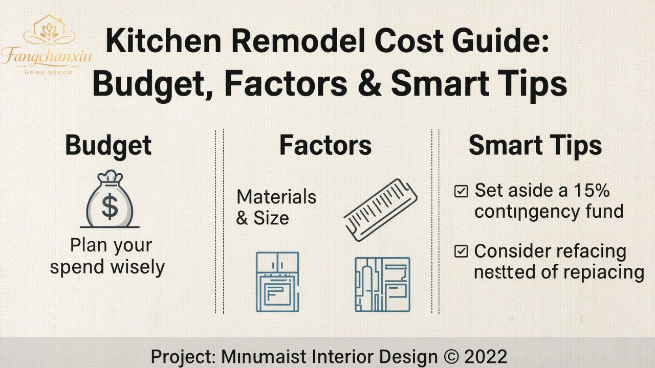 Kitchen Remodel Cost Guide: Budget, Factors & Smart Tips