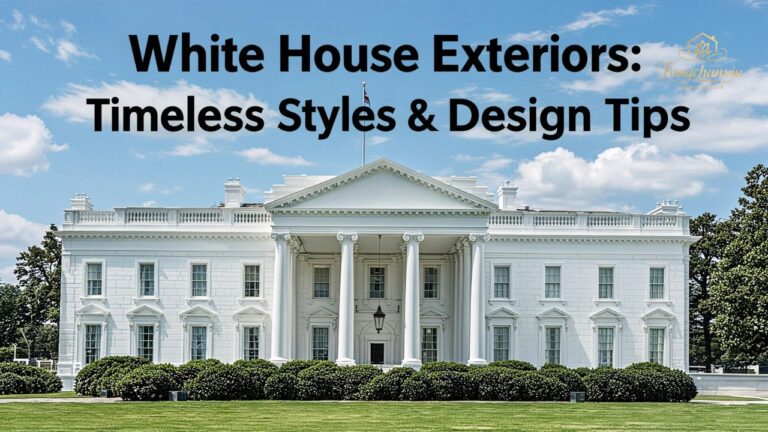 White House Exteriors: Timeless Styles & Design Tips