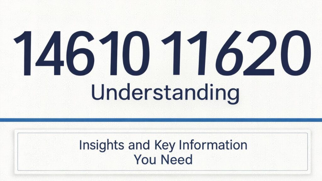 Understanding 1461011620: Insights and Key Information You Need