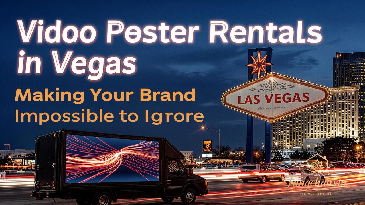 Video Poster Rentals in Vegas Making Your Brand Impossible to Ignore