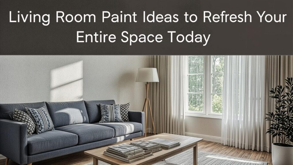 Living Room Paint Ideas to Refresh Your Entire Space Today