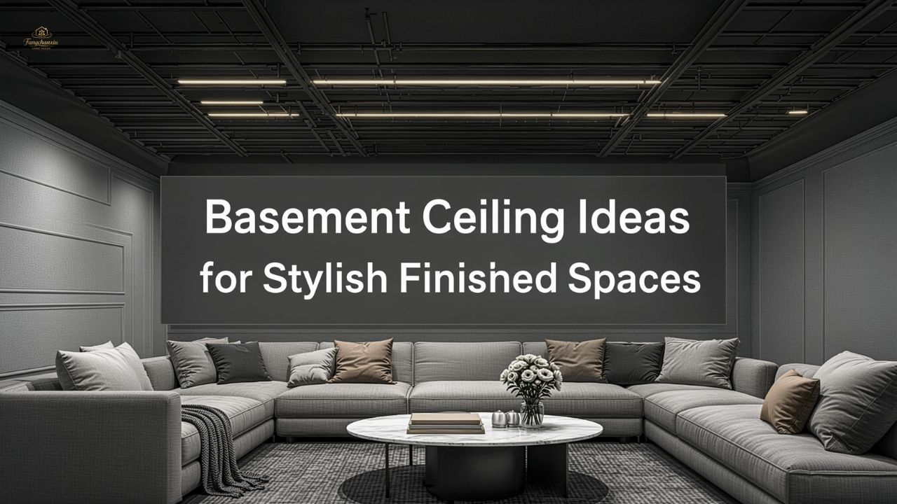 Basement Ceiling Ideas for Stylish Finished Spaces