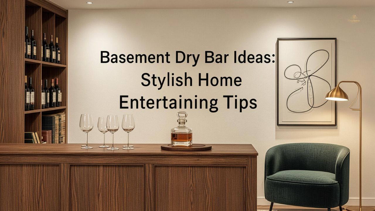 Basement Dry Bar Ideas: Stylish Home Entertaining Tips