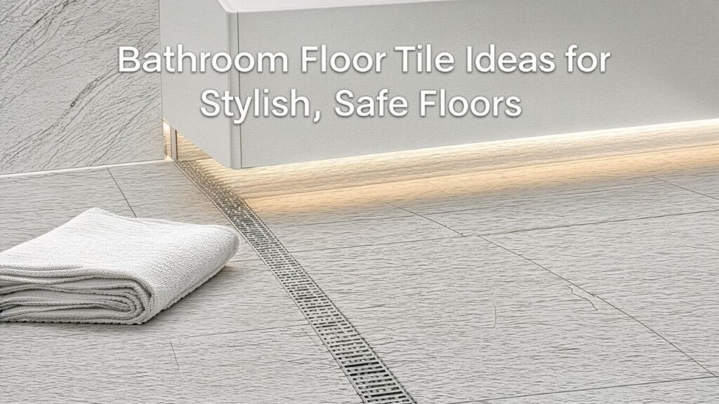 Bathroom Floor Tile Ideas for Stylish, Safe Floors