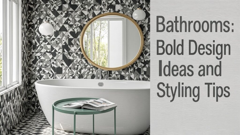 Bathrooms: Bold Design Ideas and Styling Tips