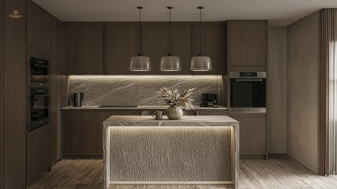 Brown Kitchen Ideas for Warm Modern Home Style