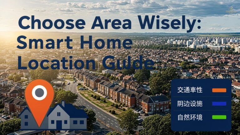 Choose Area Wisely: Smart Home Location GuideChoose Area Wisely: Smart Home Location Guide
