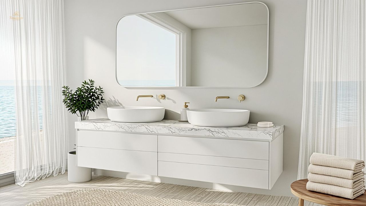 Coastal Bathroom Ideas to Create a Calm Beach-Inspired Space