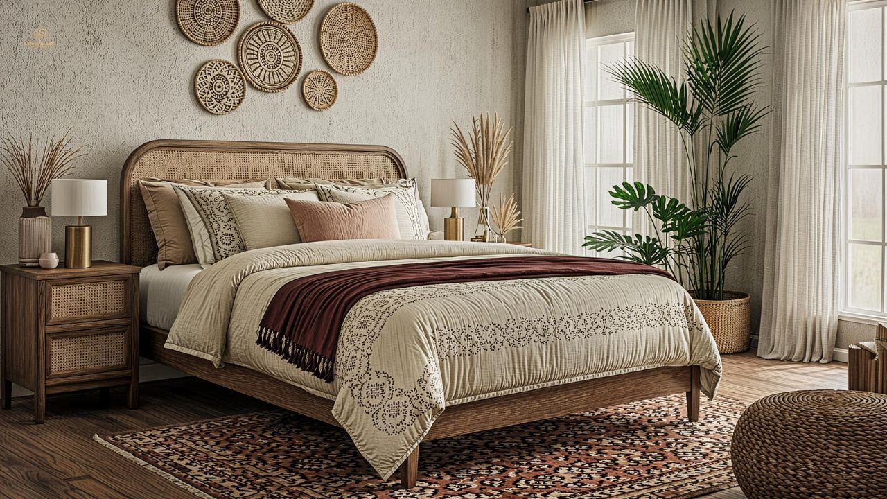 Bohemian bedroom Ideas for a Warm, Layered Boho Retreat