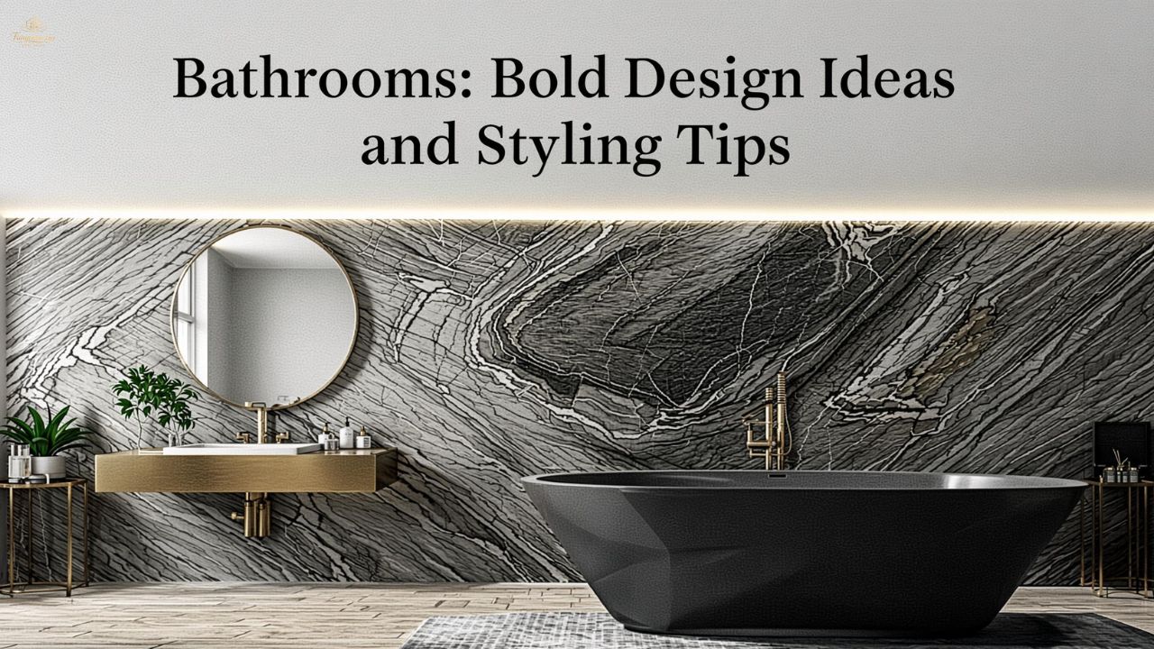 Bathrooms: Bold Design Ideas and Styling Tips