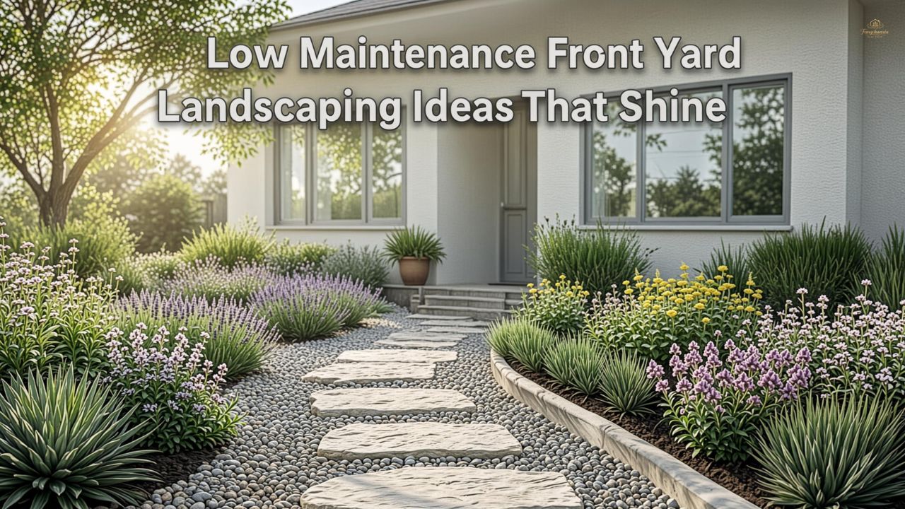 Low Maintenance Front Yard Landscaping Ideas That Shine