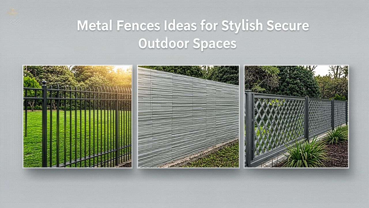 Metal Fences Ideas for Stylish Secure Outdoor Spaces