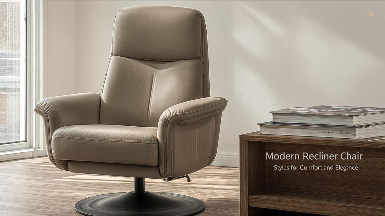 Modern Recliner Chair Styles for Comfort and Elegance