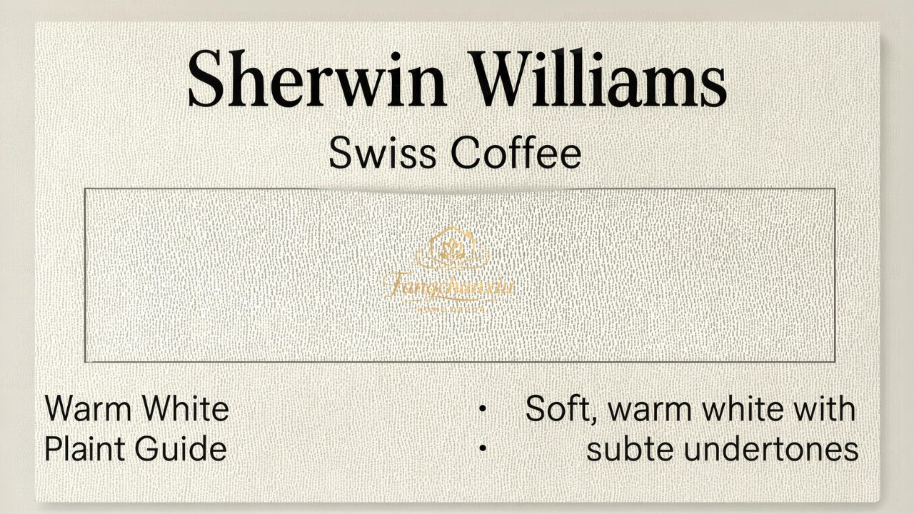 Swiss Coffee Sherwin Williams: Warm White Paint Guide
