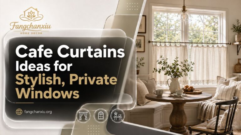 Cafe Curtains Ideas for Stylish, Private Windows