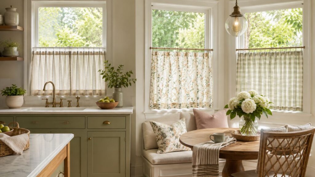 Cafe Curtains Ideas for Stylish, Private Windows