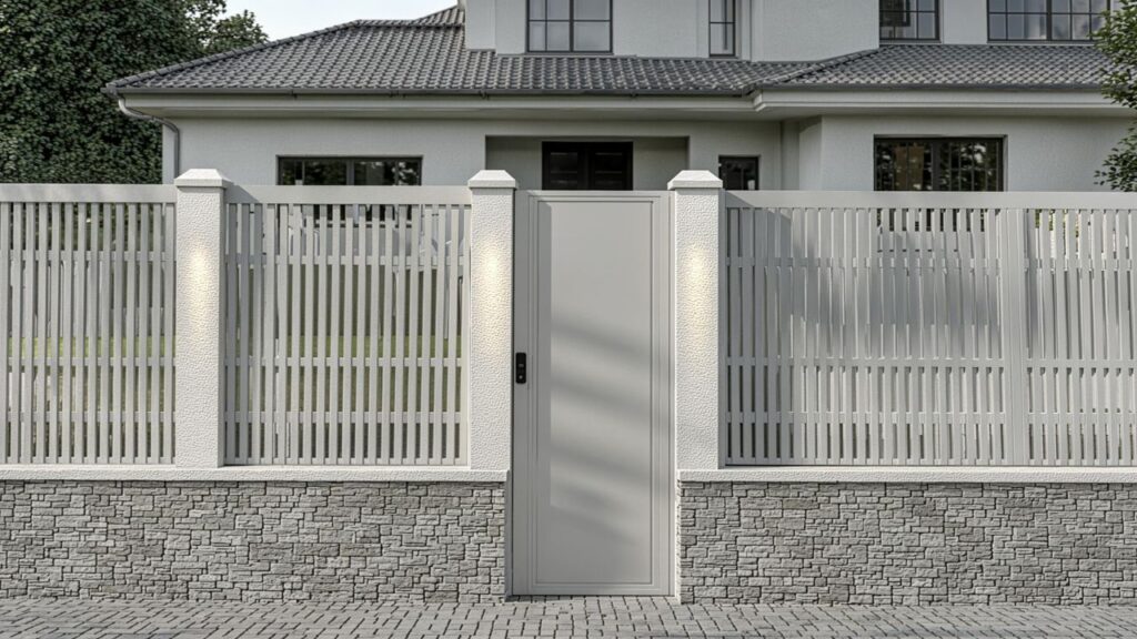 Front Yard Fence Ideas With Gate for Stylish Homes