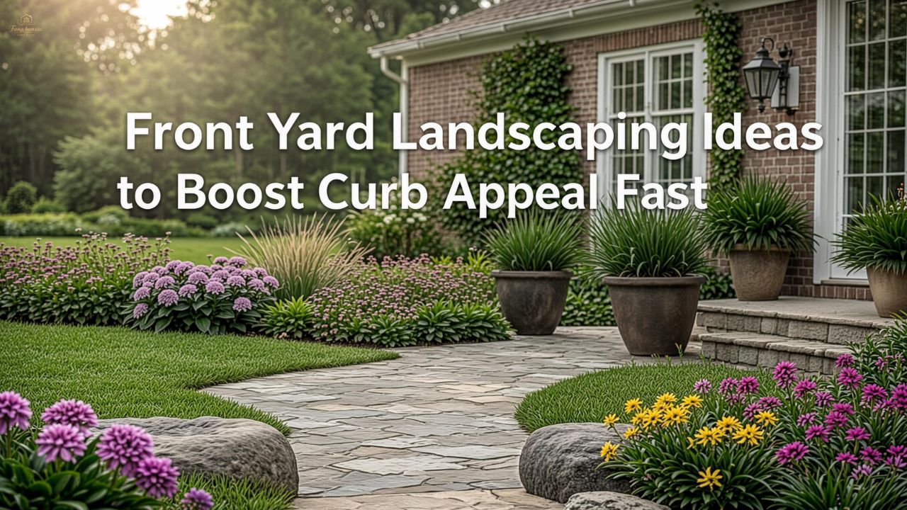 Front Yard Landscaping Ideas to Boost Curb Appeal Fast