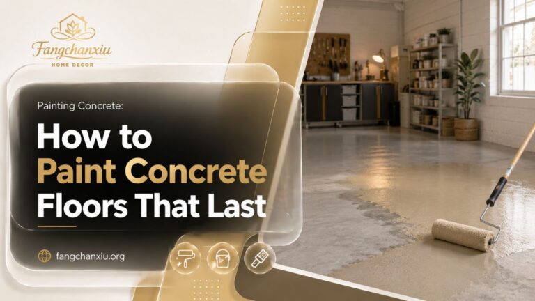 Painting Concrete: How to Paint Concrete Floors That Last