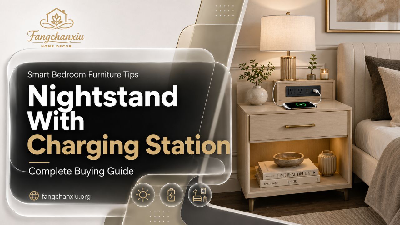 Nightstand With Charging Station: Complete Buying Guide