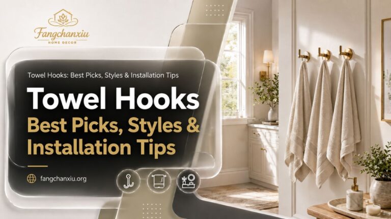 Towel Hooks: Best Picks, Styles & Installation Tips