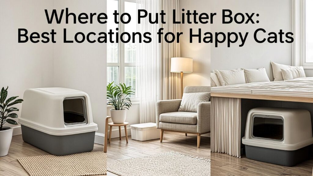 Where to Put Litter Box: Best Locations for Happy Cats